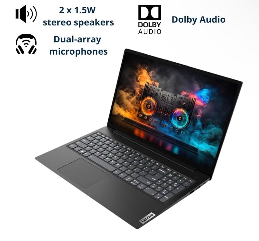 Lenovo V15 G2 15.6″ FHD 8GB RAM, 256GB SSD Intel Celeron Windows 11 Pro Ethernet