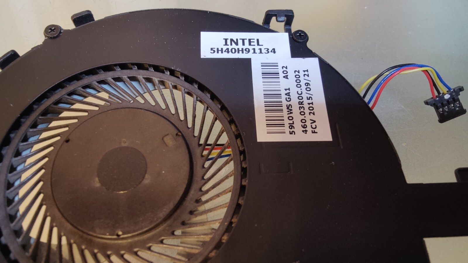 LENOVO YOGA 500-14 500-11 FAN INTEL 460.03R0C.0002 5H40H91134