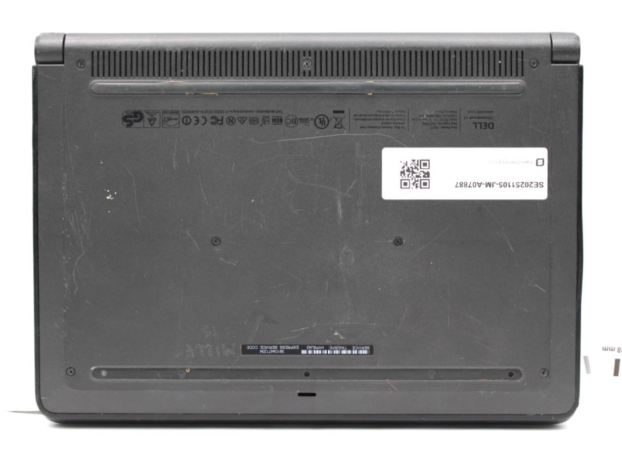 Dell Chromebook 3120 Celeron-N2840@2.16GHz 4GB DDR 16GB INTERNAL NO OS*USD/TSTD*
