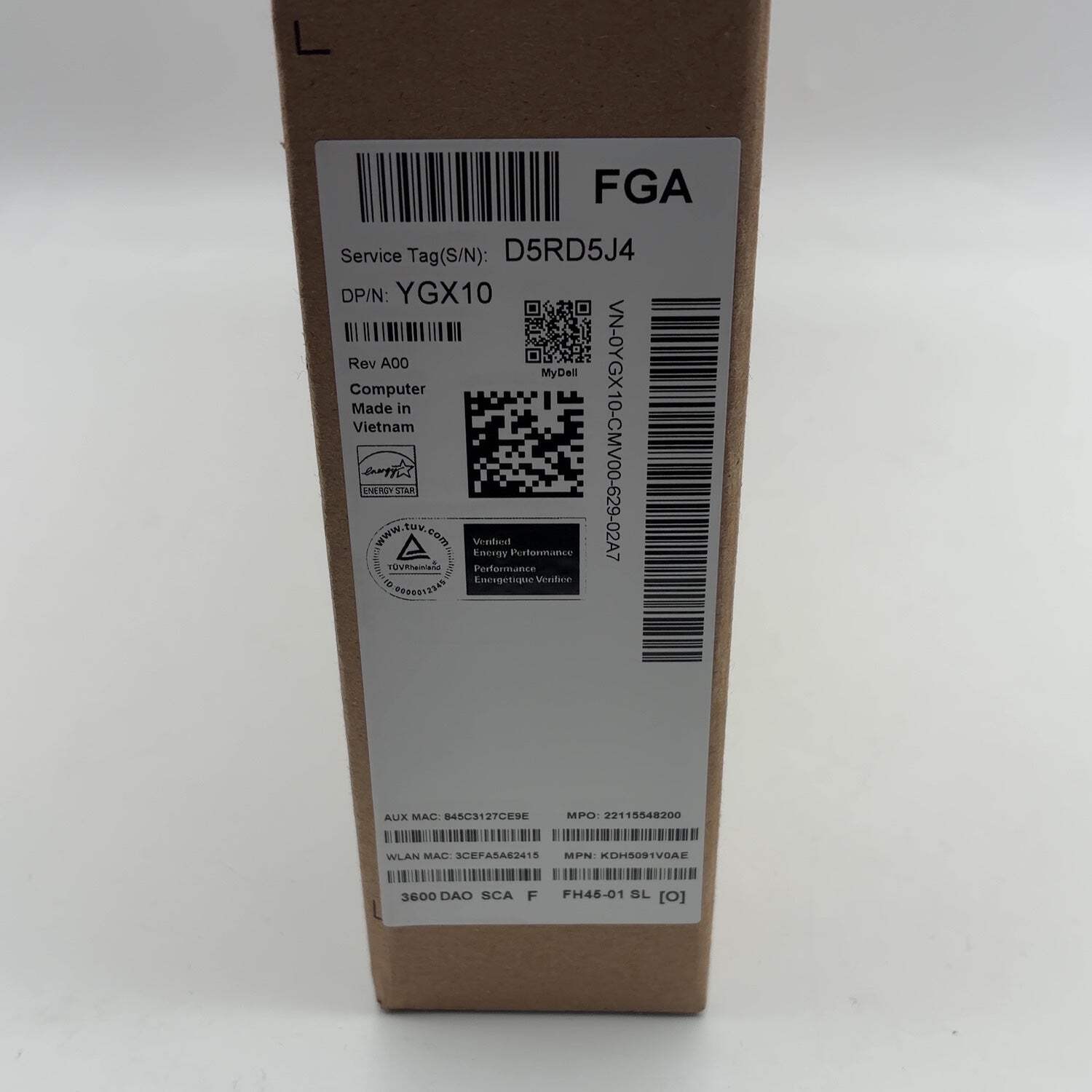 New Dell 15 DC15250 15.6″ Core 3 100U 1.2GHz 8GB RAM 512GB SSD