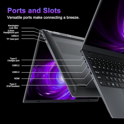 Laptop Computer, 14 Inch Laptop, 16GB RAM 512GB SSD, Pentium 6500Y Processor