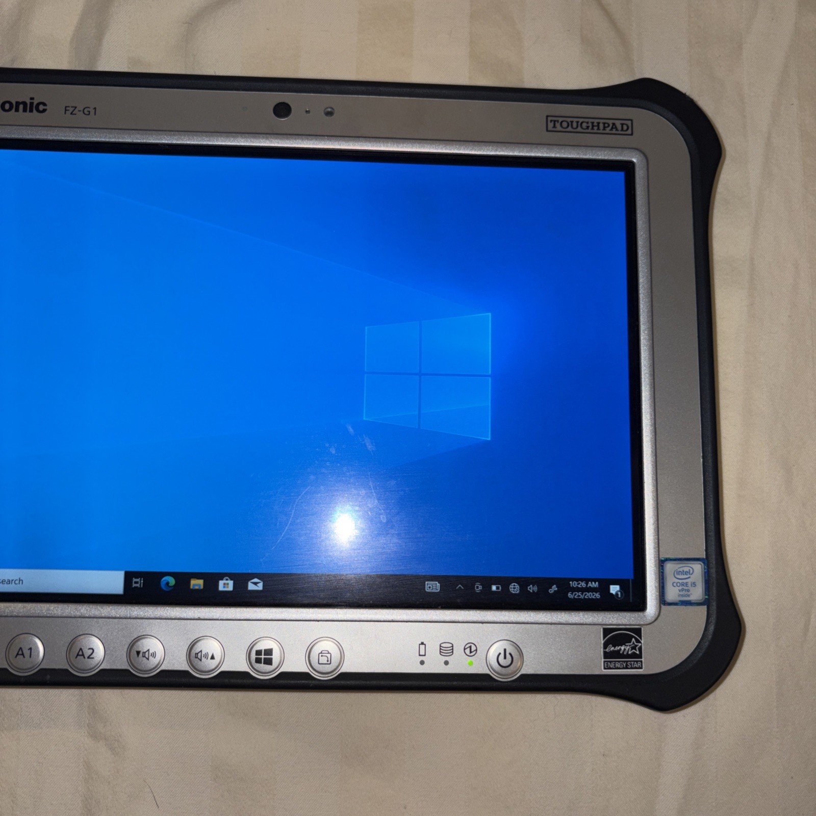 Panasonic Toughpad FZ-G1 Core i5 6300U 2.4GHz 8GB RAM 512GB SSD Win 10 Pro