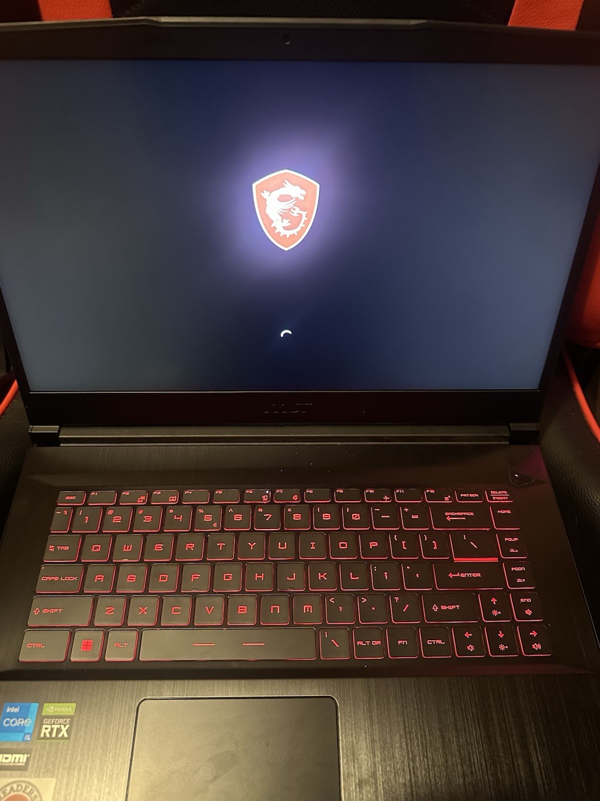 MSI GF63 Thin 15.6”(512GB SSD IntelCore i5-11400H 2.7GHz 16GB RAM)Gaming Laptop