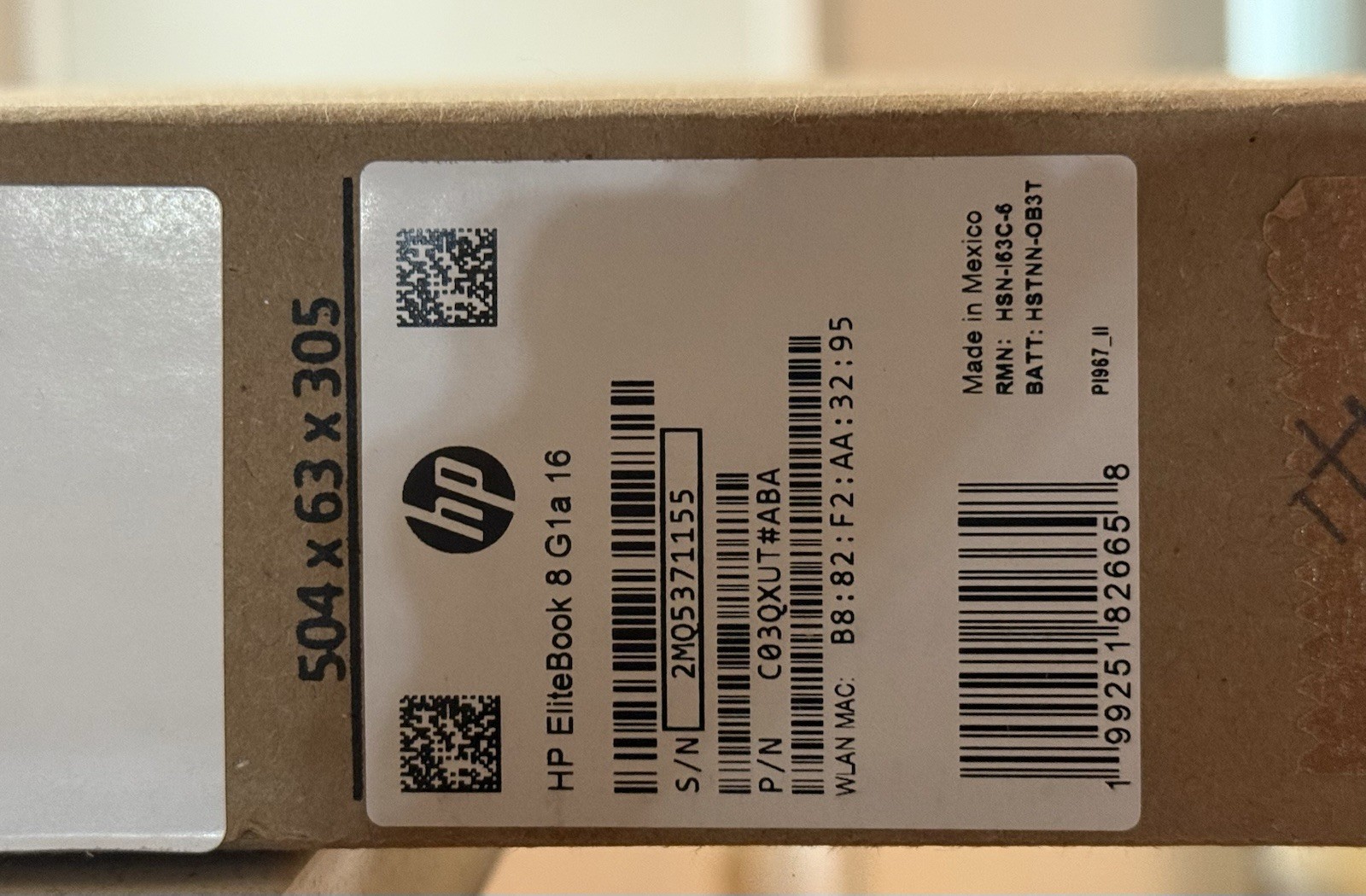 HP C03QXUT#ABA EliteBook 8 G1a 16″ Copilot+ PC Notebook – AMD Ryzen 5 PRO 230