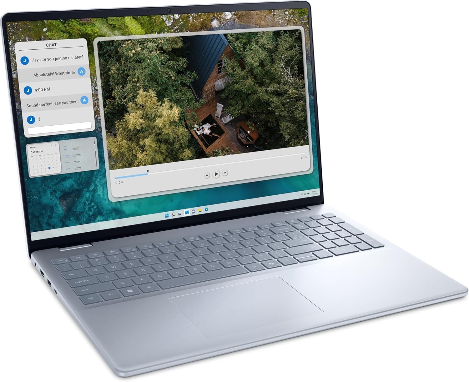 Dell Inspiron Laptop 16″ Touch Backlit Fingerprint Ryzen 7 32GB RAM 1TB Win11Pro
