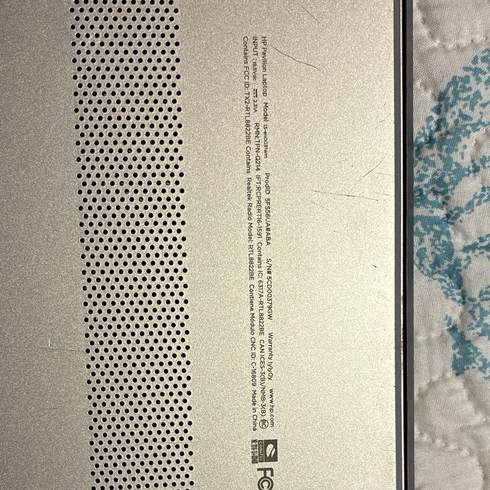 HP Pavilion 14in Laptop Intel Core i3 8th Gen Silver Windows Webcam HDMI USB 3.0