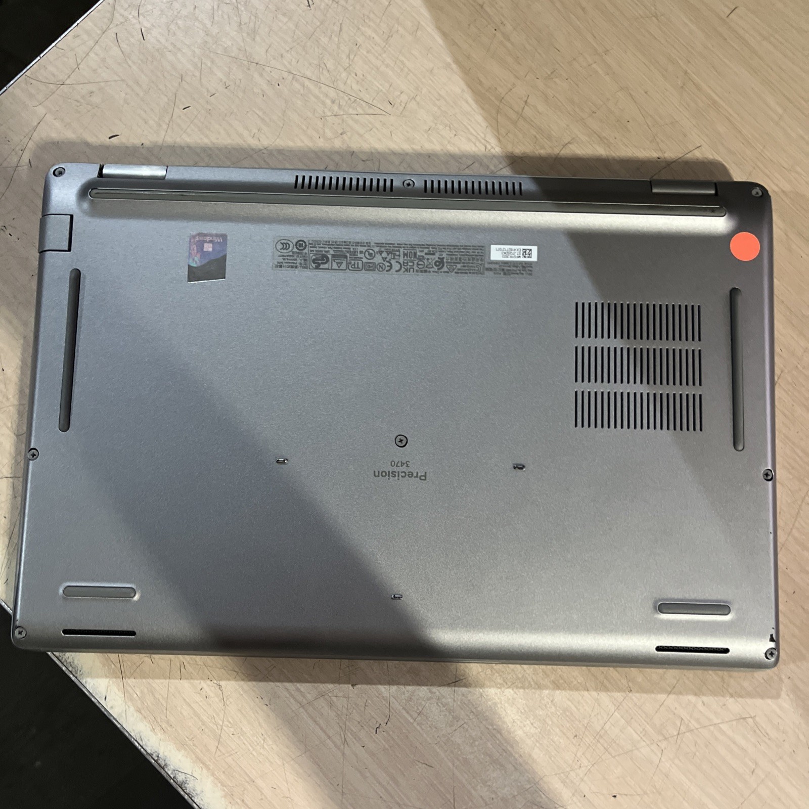 DELL PRECISION 3470 INTEL CORE I5-1250P 16GB RAM NO HD ,
