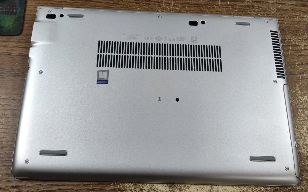 HP ProBook 650 G5 Laptop W/ i5-8365U, 8GB RAM, DVD. NO HDD Or Cords.