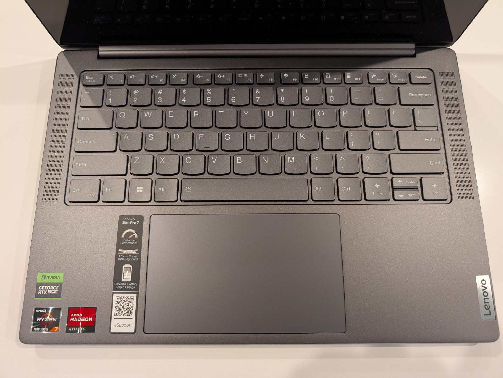 Lenovo Slim Pro 7 14″ Ryzen 7 7735HS RTX 3050 Laptop | Parts | No Power | No SSD
