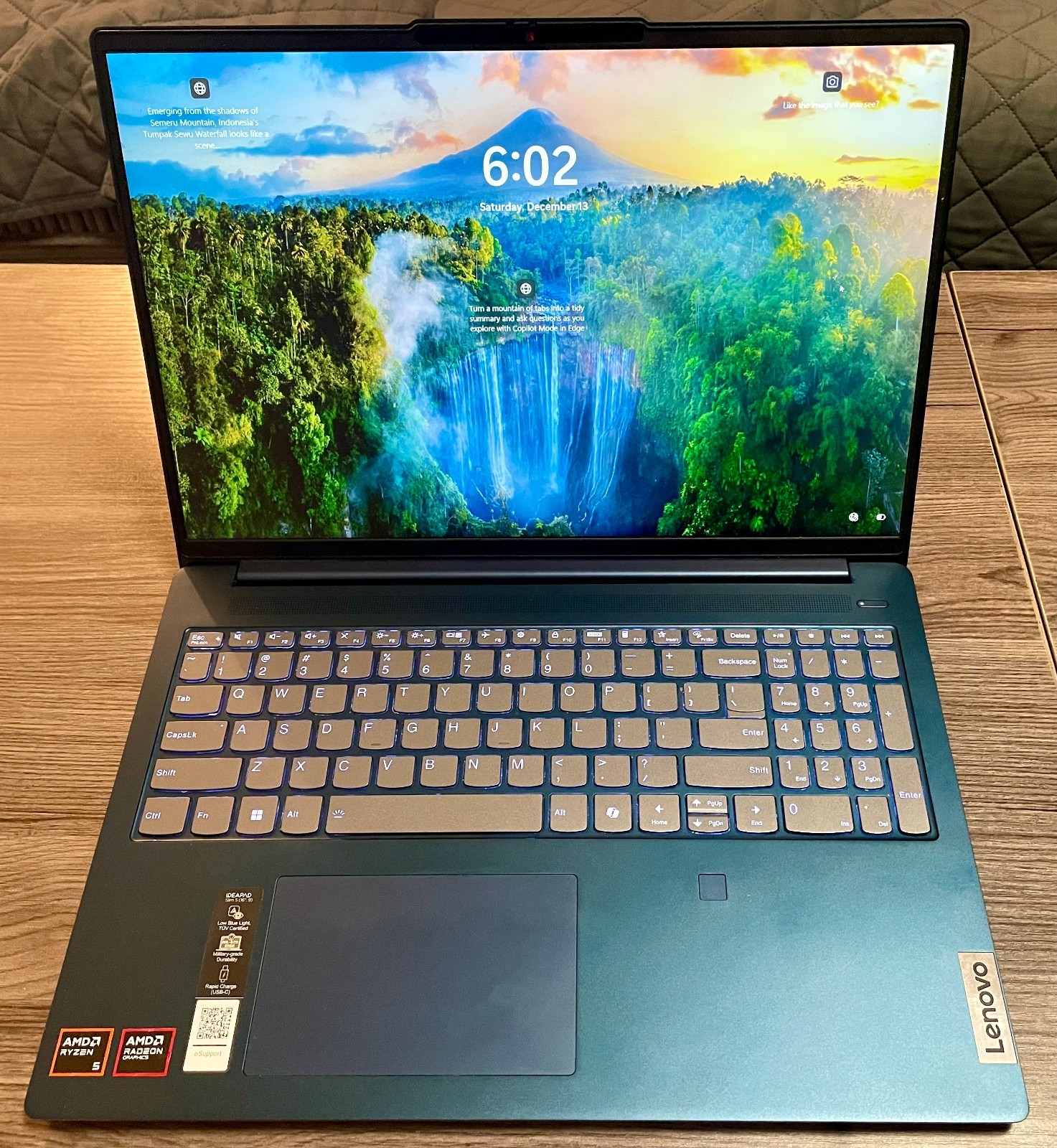 Lenovo Ideapad Slim 5 16AHP9 16″ Notebook Ryzen 5 8645HS 16GB 1TB SSD 83DD002QUS