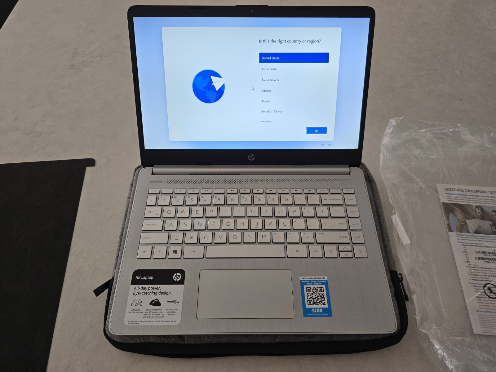 HP Laptop 14″ AMD 3020e Windows 10 4GB Memory 64GB Storage