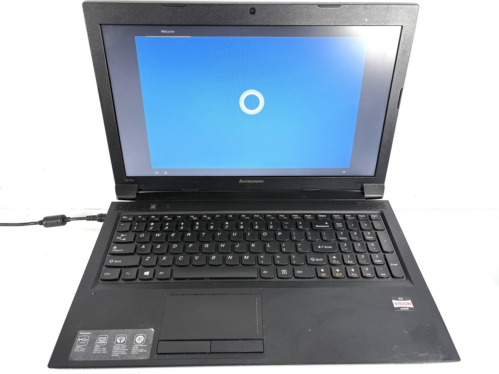 Lenovo B575e – 15.6″ HD, 1.7GHz AMD E2-1800, 4GB RAM, 320GB HDD, Windows 10