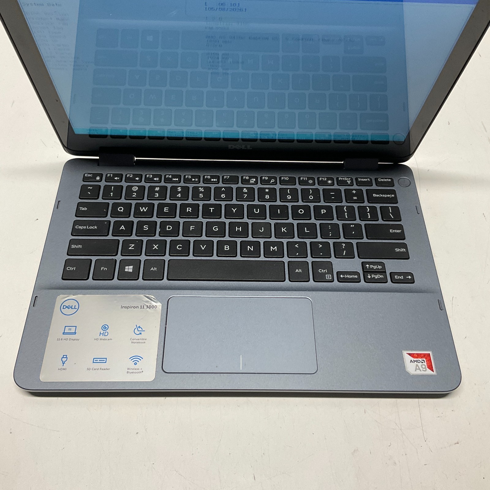 Dell Inspiron 3195 – 11.6″ Touch – AMD A9-9420e 4GB 128GB SSD NO OS Laptop