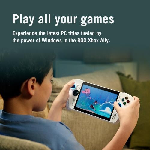 ASUS ROG XBOX Ally 7″ Touch FHD 120Hz Gaming Handheld Ryzen Z2 A 16GB RAM 512GB