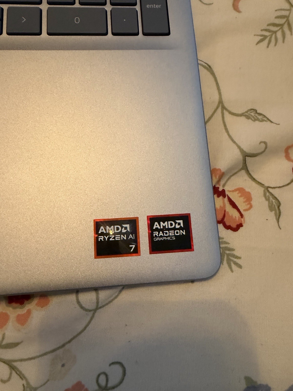 Dell Silver Notebook/Laptop AMD Ryzen 7 with AMD Radeon Graphics