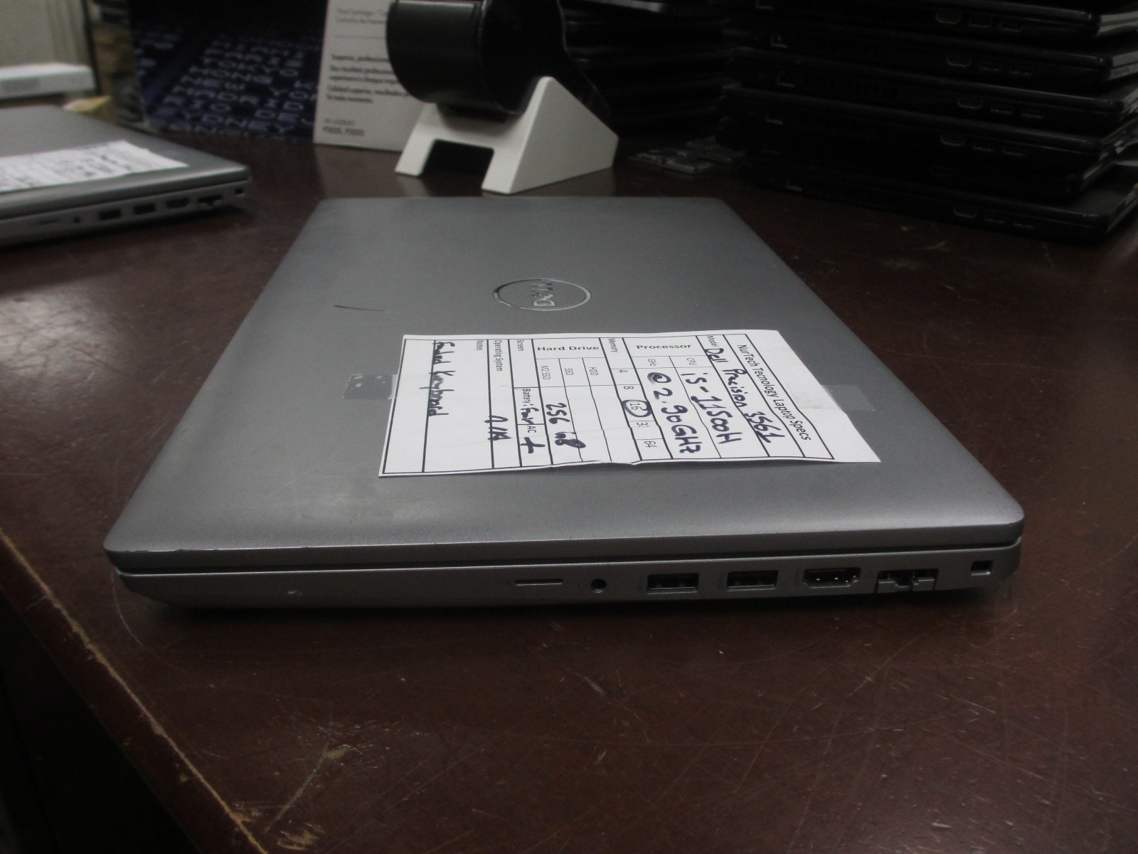 Lot of 2 Dell Precision 3561 15.6″ 2.90GHz i5-11500H 16GB 256GB M2SSD Laptop +AC