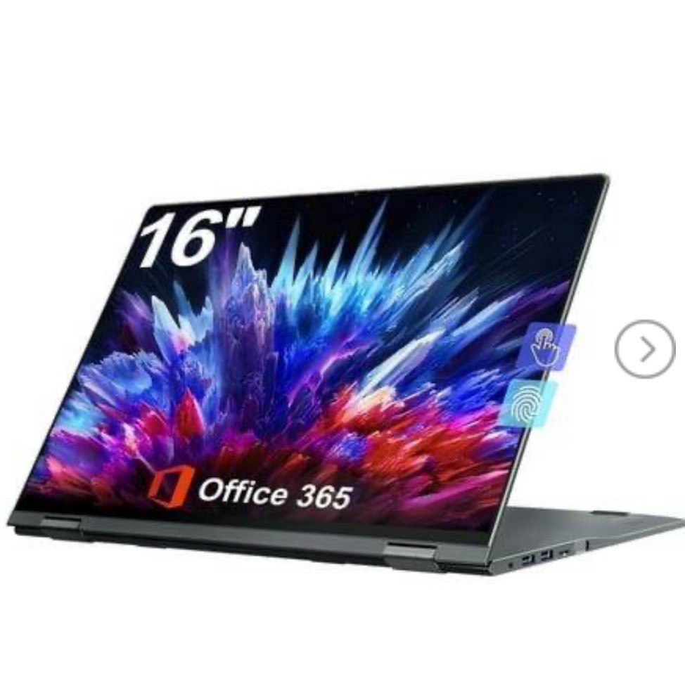 Jumper 16-inch 2-in-1 Touchscreen Laptop | 16GB RAM | 640GB Storage | No Charge