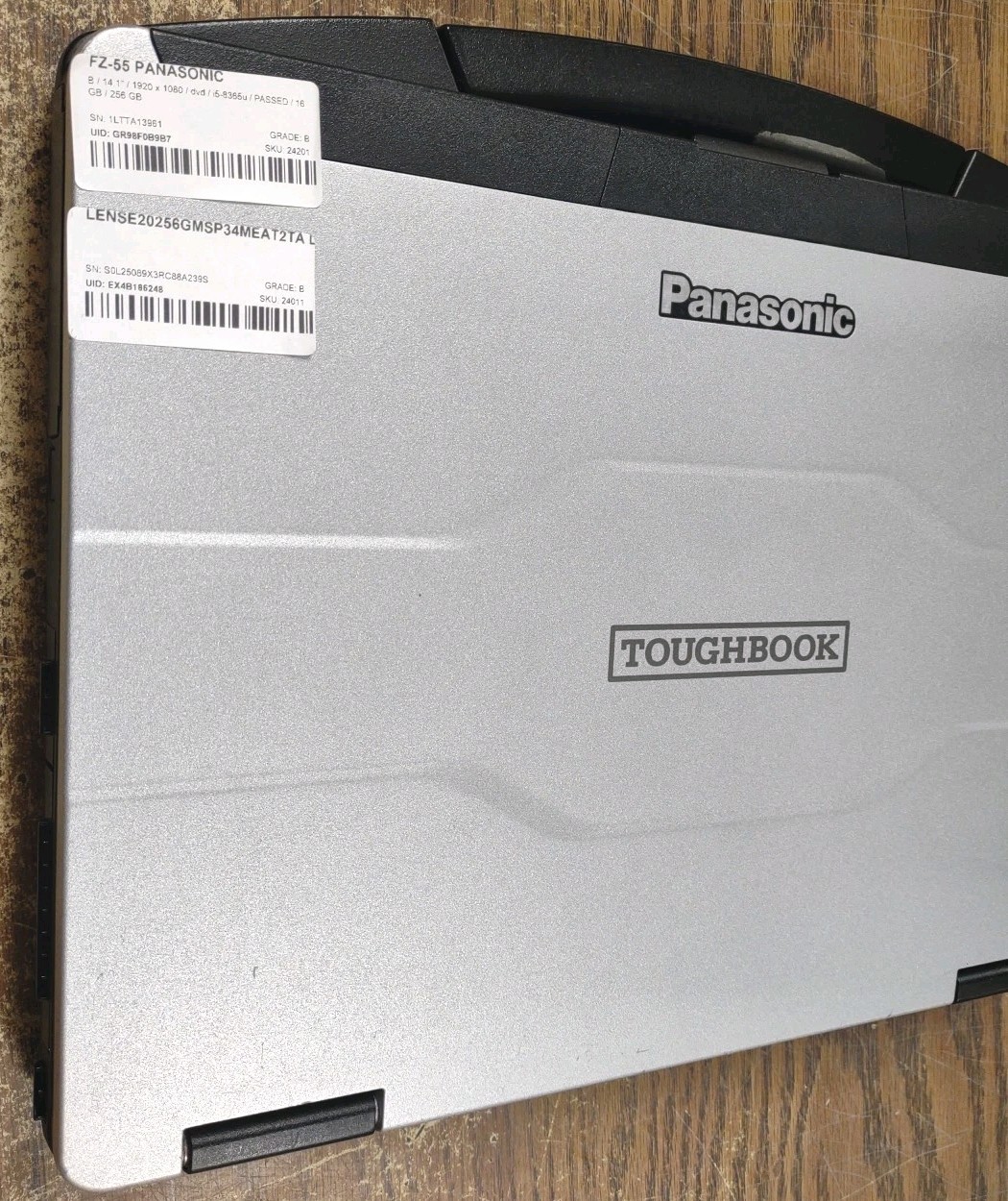 Panasonic Toughbook FZ-55 14″ W/ i5-8365U 16GB, 256GB, DVD. NON Touch!