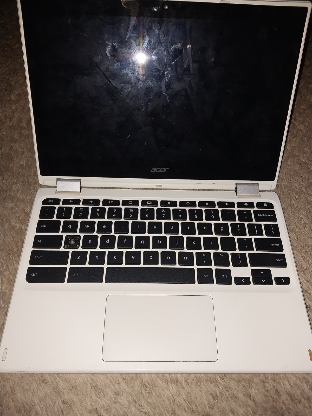 Acer Chromebook Foldable PC No Charger!