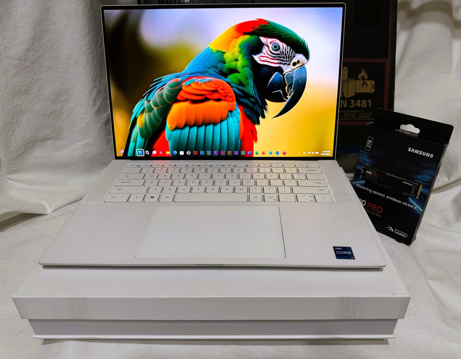 Dell XPS 15 9510 OLED TOUCH ✔i7-11800H ✔64GB RAM ✔2TB 990 Pro ✔RTX 3050 ✔Grade A