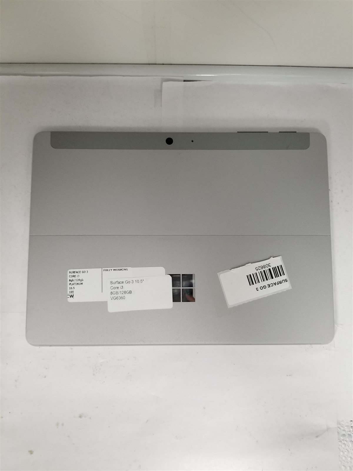 Microsoft Surface Go 3 Core i3 10.5″ 8GB/128GB Platinum Fully Working VG6360