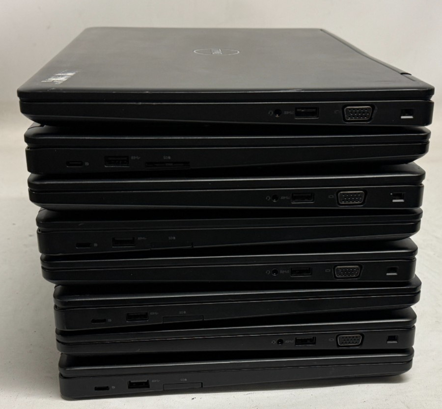 Dell Latitude 5490 14″ (i5/i7 8th Gen – 8GB RAM – NO OS/HDD) – Lot of 8