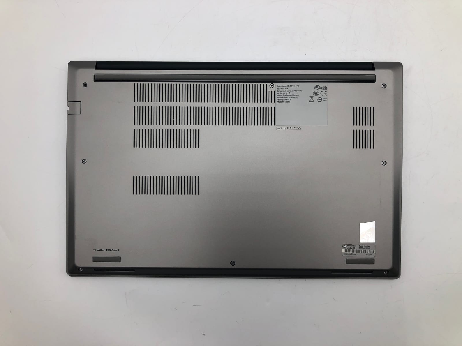 Lenovo | ThinkPad E15 Gen 4 | i7-1255U | 24GB | 256GB NVMe | | 0 Cycle Battery