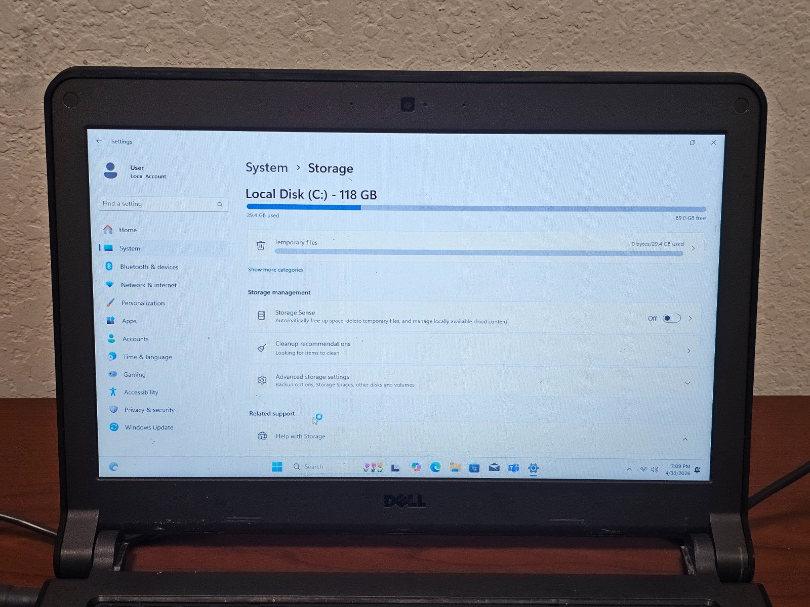 DELL Latitude 3340 Laptop (13.3″, i3-4005U, 8 GB/128 GB SSD, Win11) – READ!