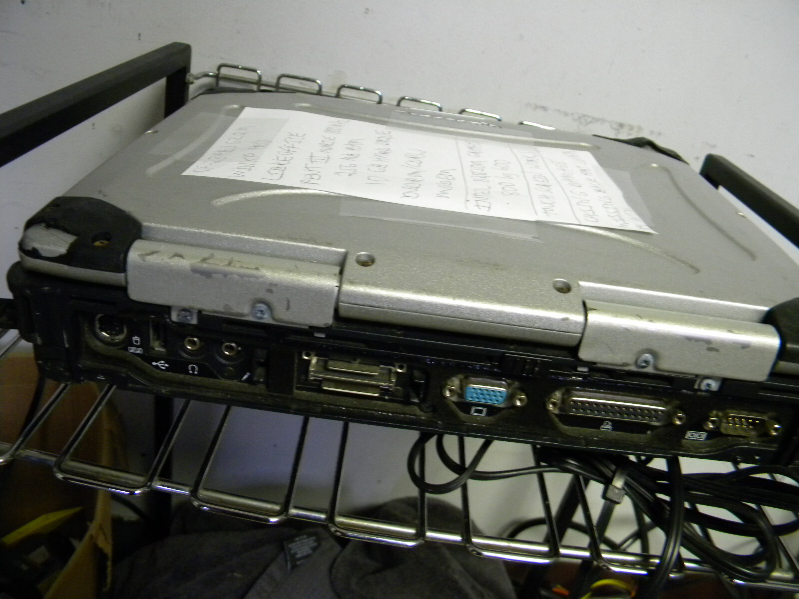 Panasonic Toughbook CF-28 13in. PIII 800MHz/256MB/10GB/XPP/touchscreen/DVDRW/CDR