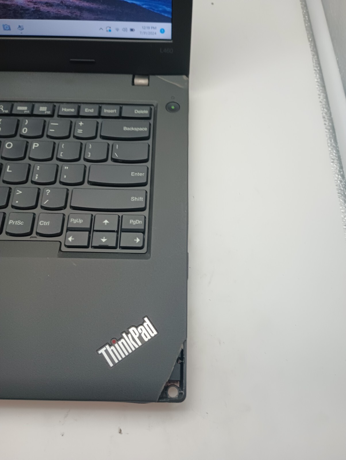 7316 ThinkPad L460 w/charger.i5 6th gen.8GB.180GB SDD.14″.W11 Pro