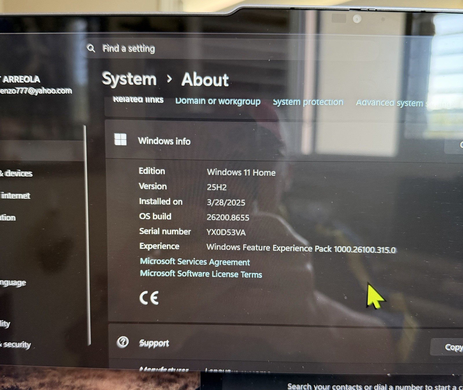 Lenovo Yoga 7 2-in-1 16AHP9 16″ Touch Ryzen 5 8640HS 8GB 477GB SSD