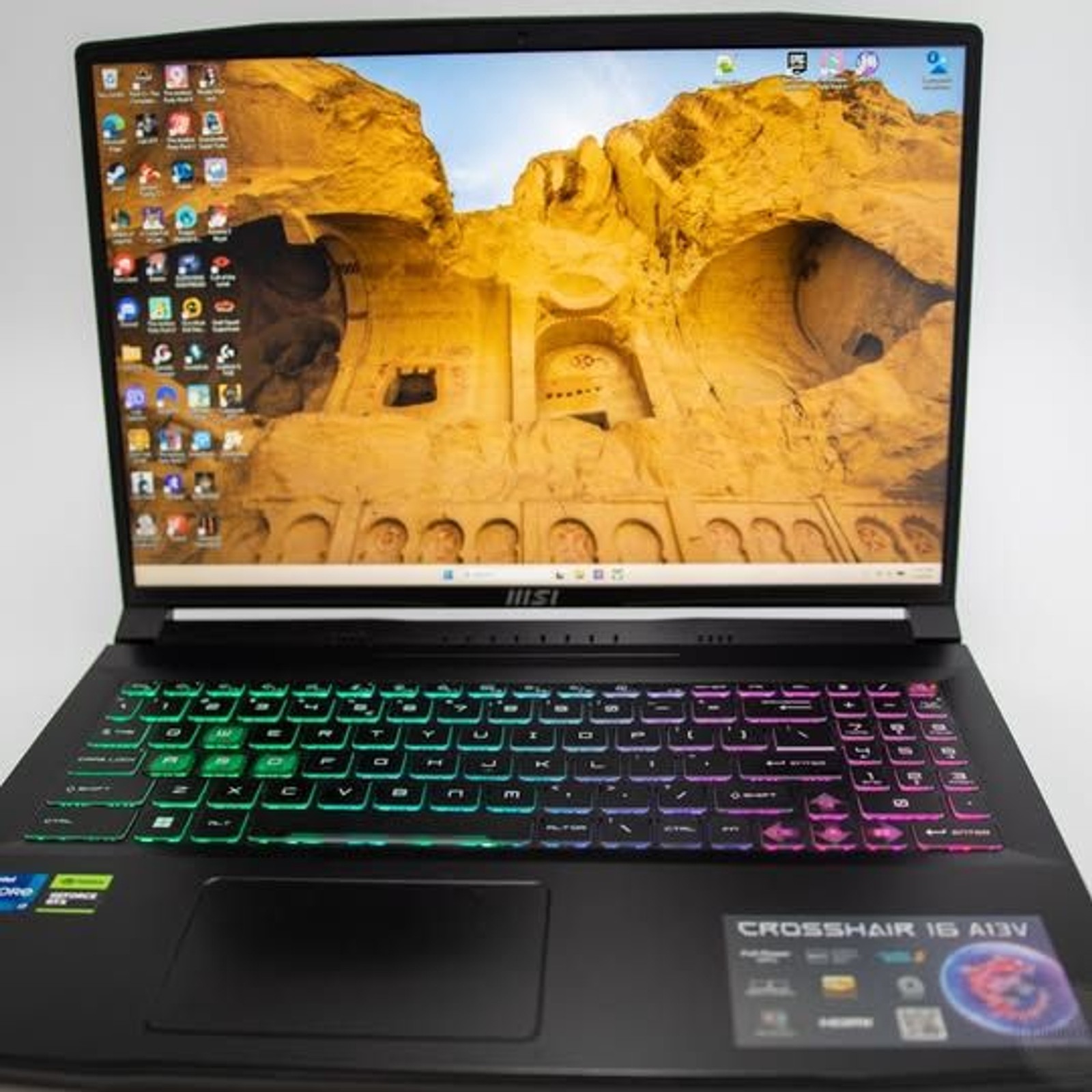 MSI Crosshair 16″ Gaming Laptop (RTX 4070, i7) + Premium Setup Bundle