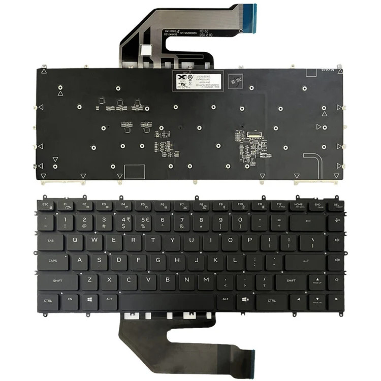 US Version Backlight Laptop Keyboard, For Dell Alienware x15 R2 / R1