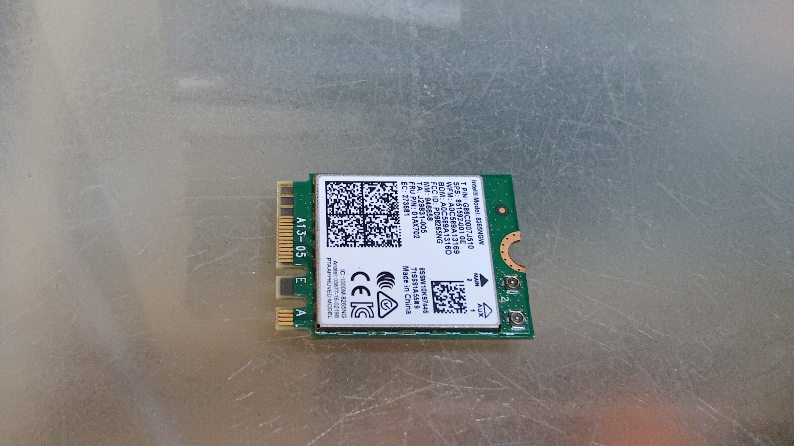 ASUS X412D X540U F540 R5412 R541 X541 X540 SCHEDA WIFI DUAL COMBO NGFF 01AX702
