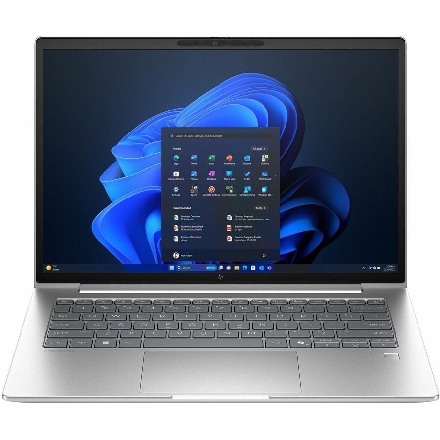 HP EliteBook 6 G1a 14″ Notebook 60Hz AMD Ryzen 5 16GB SSD Silver W11P BM1L0UTABA