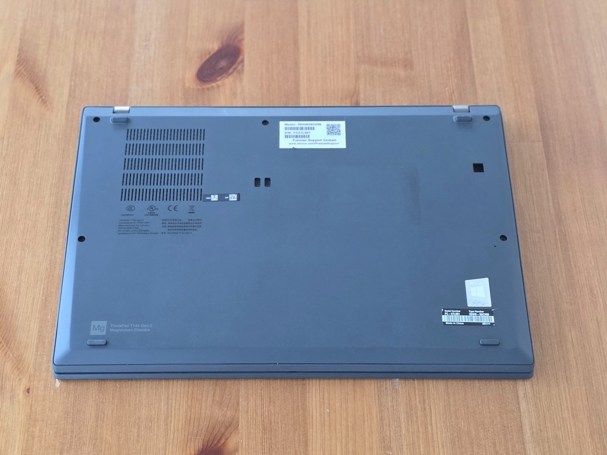 Lenovo ThinkPad T14s Gen 2 Laptop i7-1185G7 32GB 14 FHD 1920×1080 256GB WWAN 4G