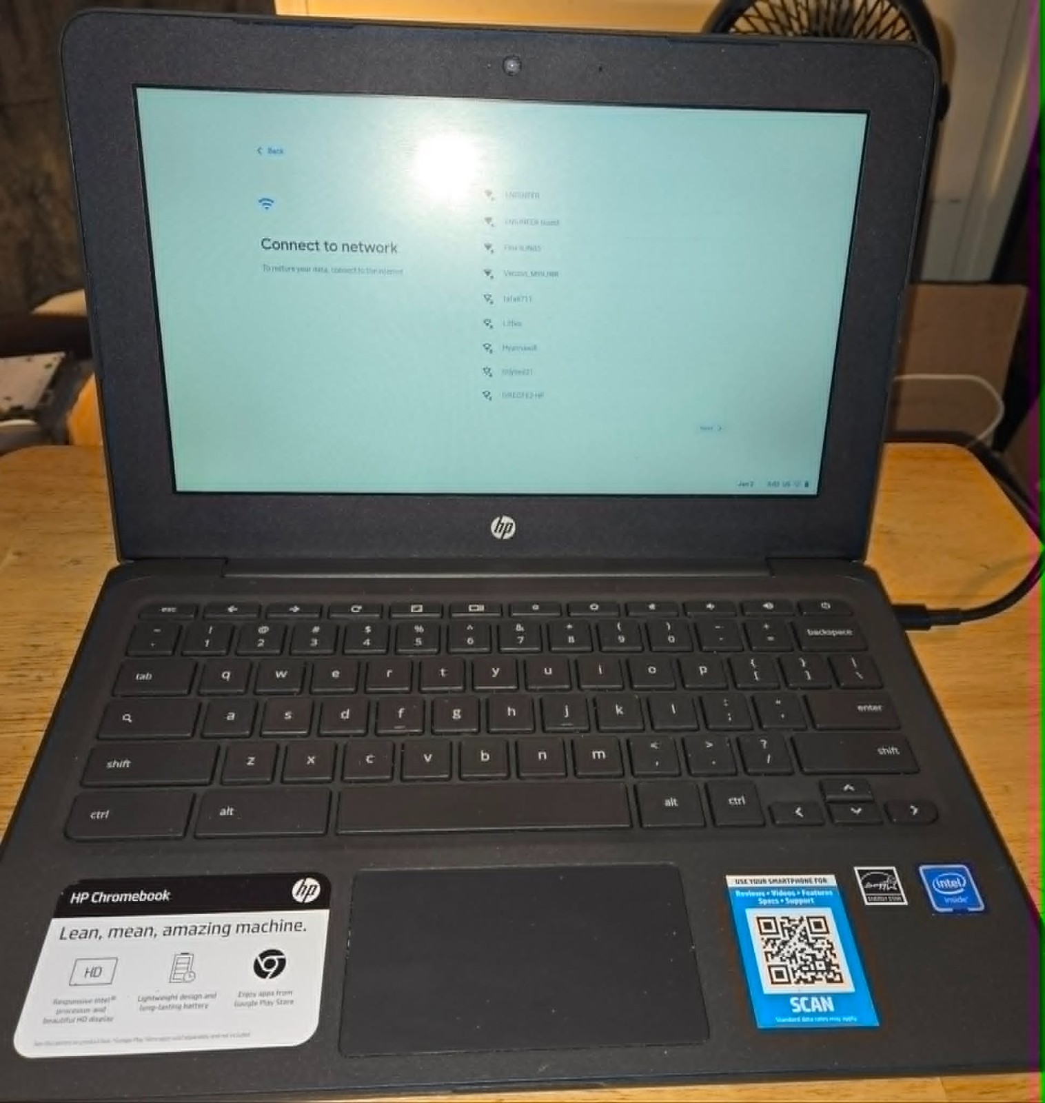 HP Chromebook 11a-nb0013dx 11.6 inch (32GB, Intel Celeron, 1.10GHz, 4GB)