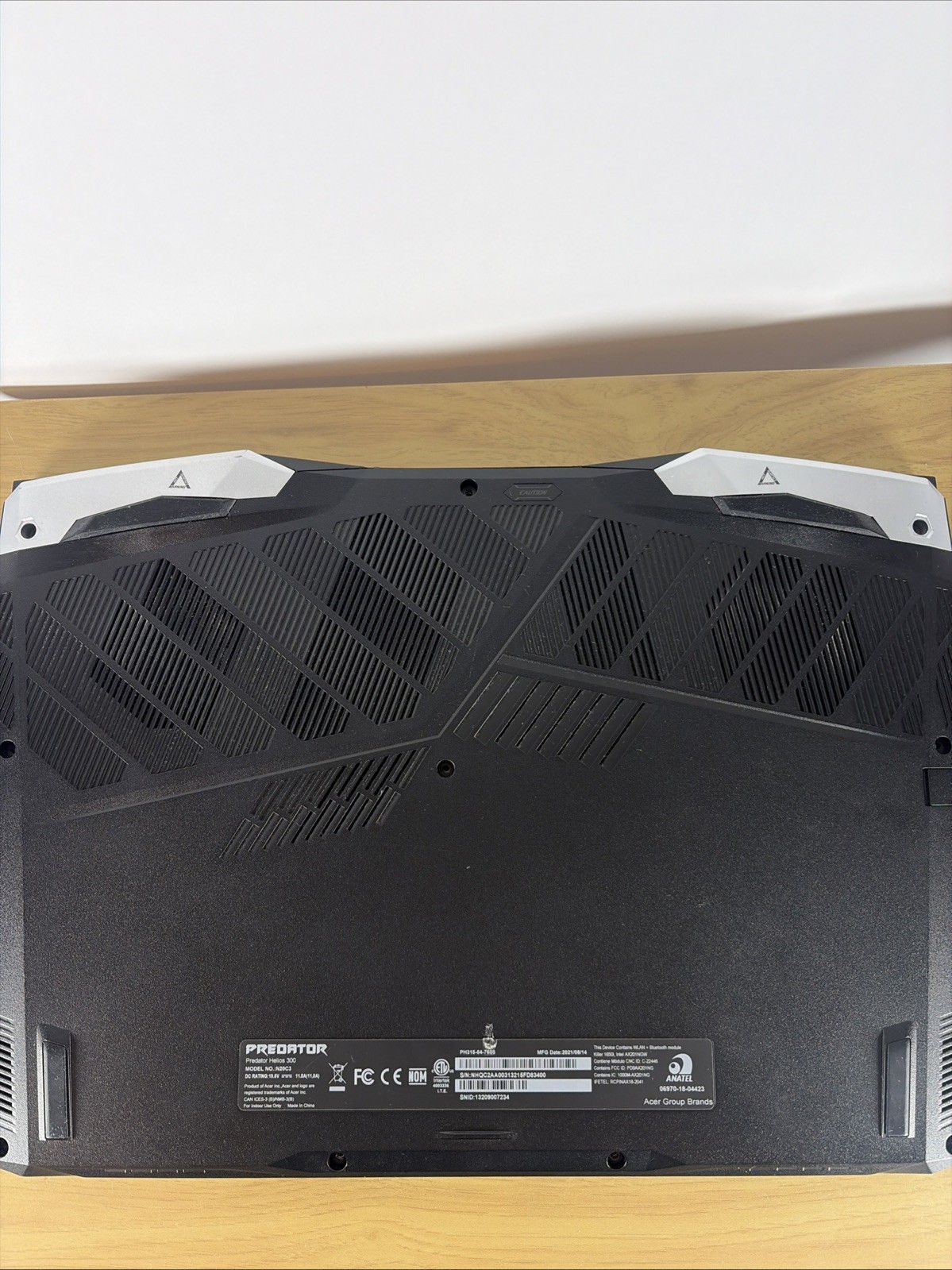 Acer Predator Helios 300 (1.5 TB SSD, Intel Core i7-11800H, 4.60 GHz, 32GB…