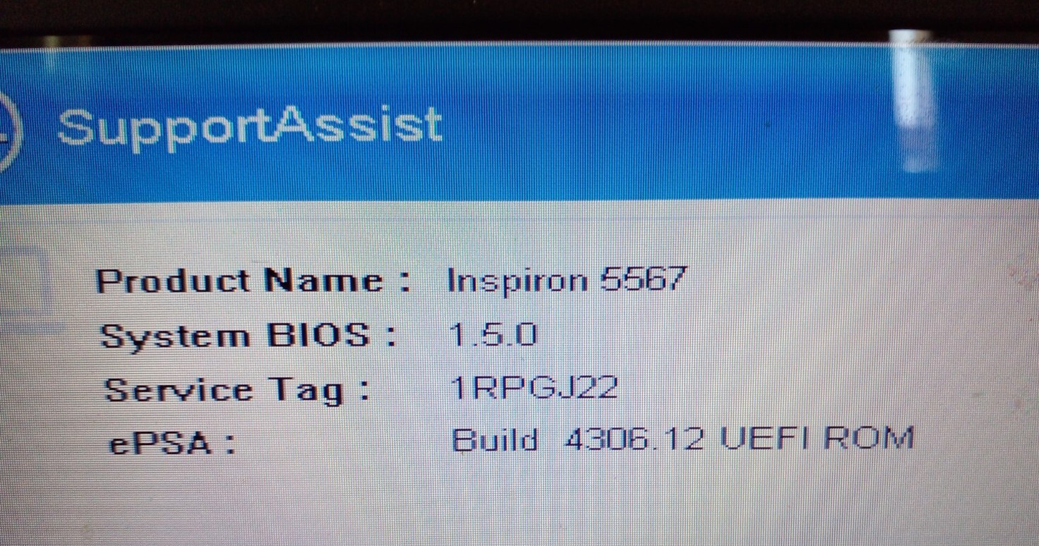 DELL INSPIRON 5567 15.6″ ║ i5-7200U @ 2.50GHz 8GB DDR4 256 SSD Win 10 Pro
