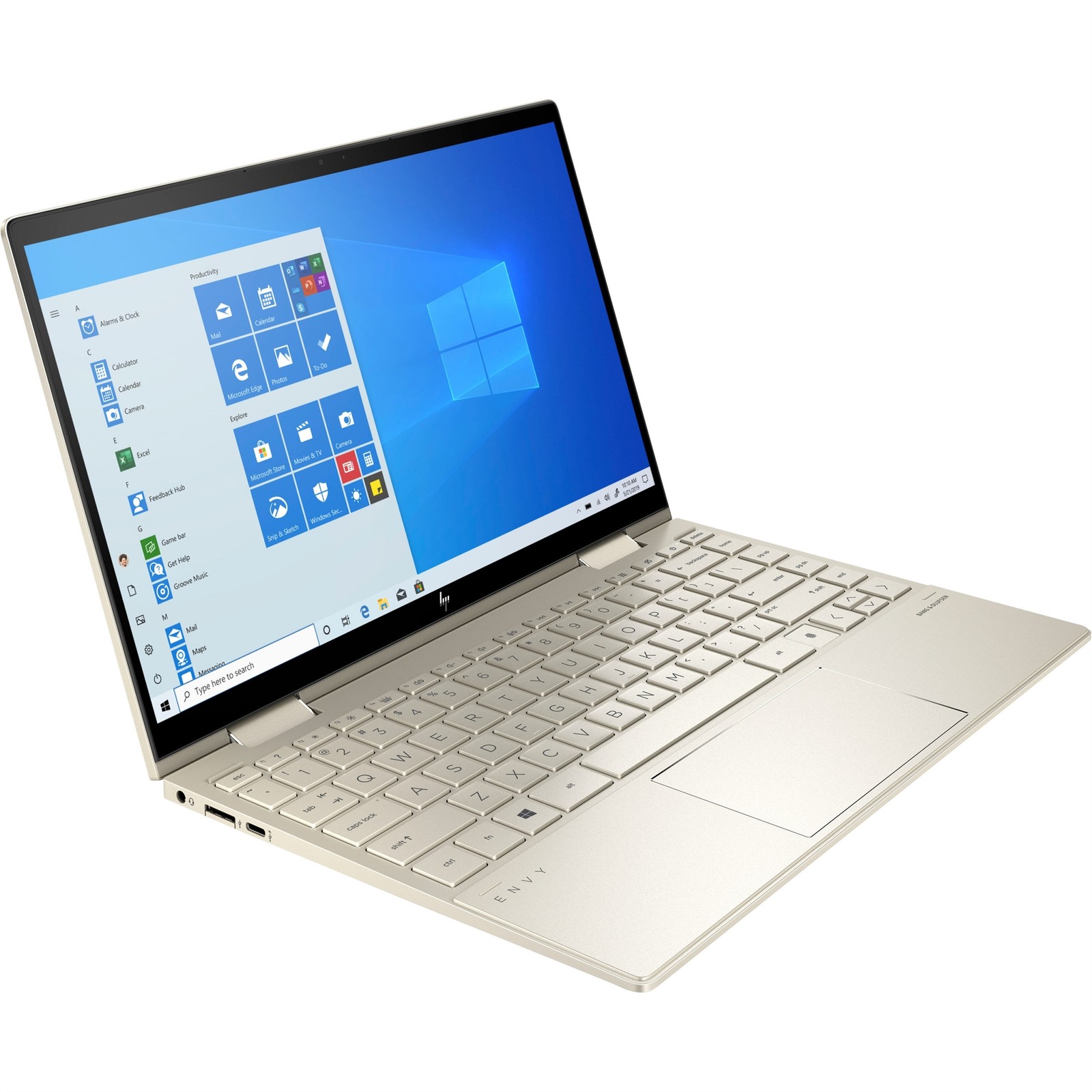 HP Envy X360 13M-BD0033DX 13.3″ 8GB 512GB, Pale Gold