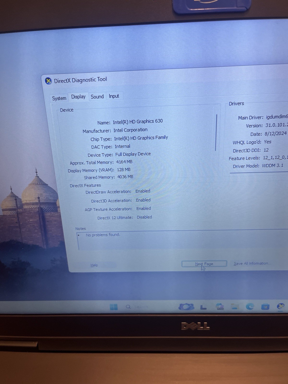 Dell 5580 2.90GHz Quad- i7 7820HQ/8GB/256GB SSD/15.6″ FHD/Webcam/BT
