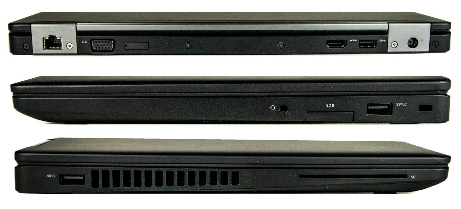 Dell e5470 i5-6300u Max 3.0GHz 14″ FHD 1920x1080px IPS Win 7/10