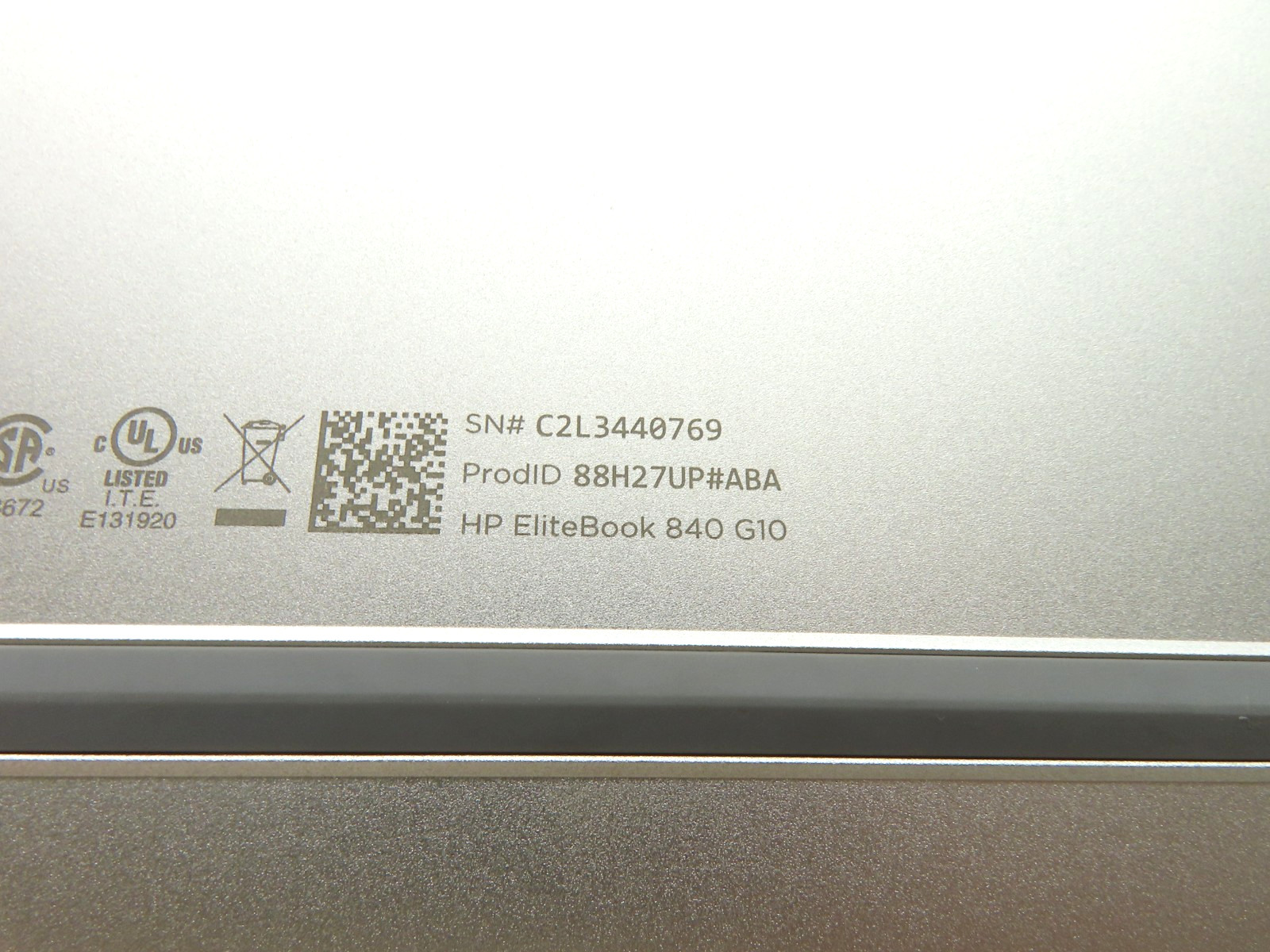 HP EliteBook 840 G10 14″ Intel Core i5-1345U 1.6GHz 16GB RAM 256GB SSD WTY 12/26