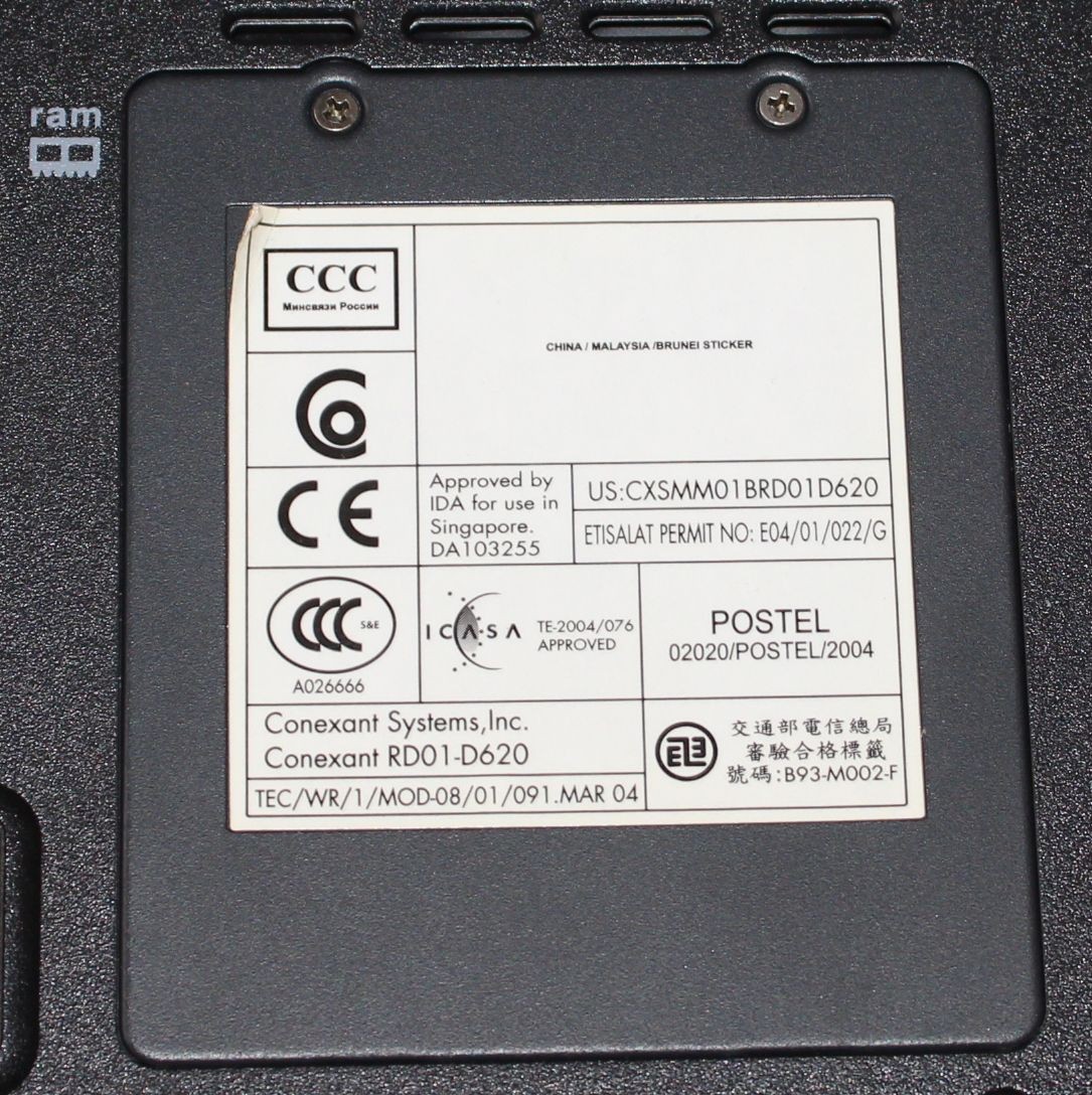 Old HP Pavilion ze4900 Laptop CELERON M for Windows XP – No HDD – As-Is