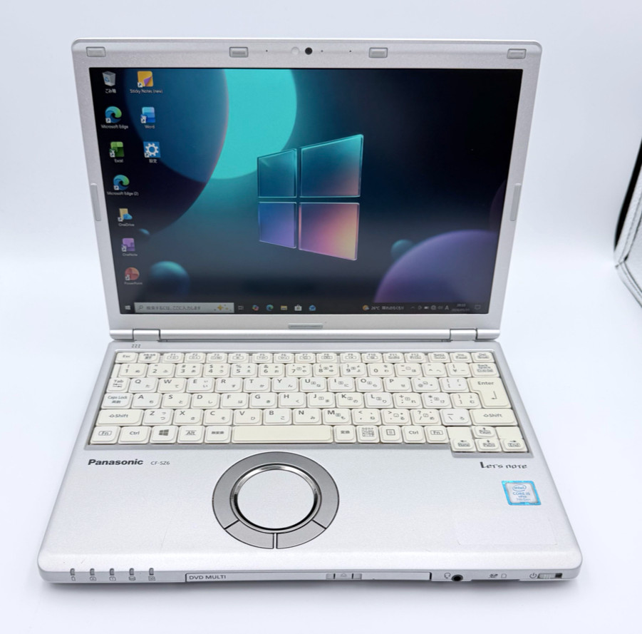 Panasonic Lets Note CF-SZ6 12.1″ Laptop i5-7300U 8GB 256GB SSD DVD Win10