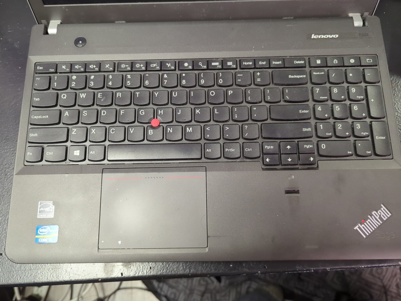 Lenovo Thinkpad Edge E531 3rd gen I5 Intel CPU Bad Internal Battery For Parts