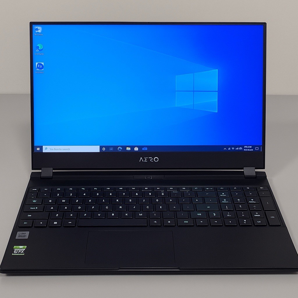 Gigabyte AERO15-SA Laptop – i7-9750H,GTX1660 Ti 6GB,16GB RAM,512GB SSD,15.6”OLED