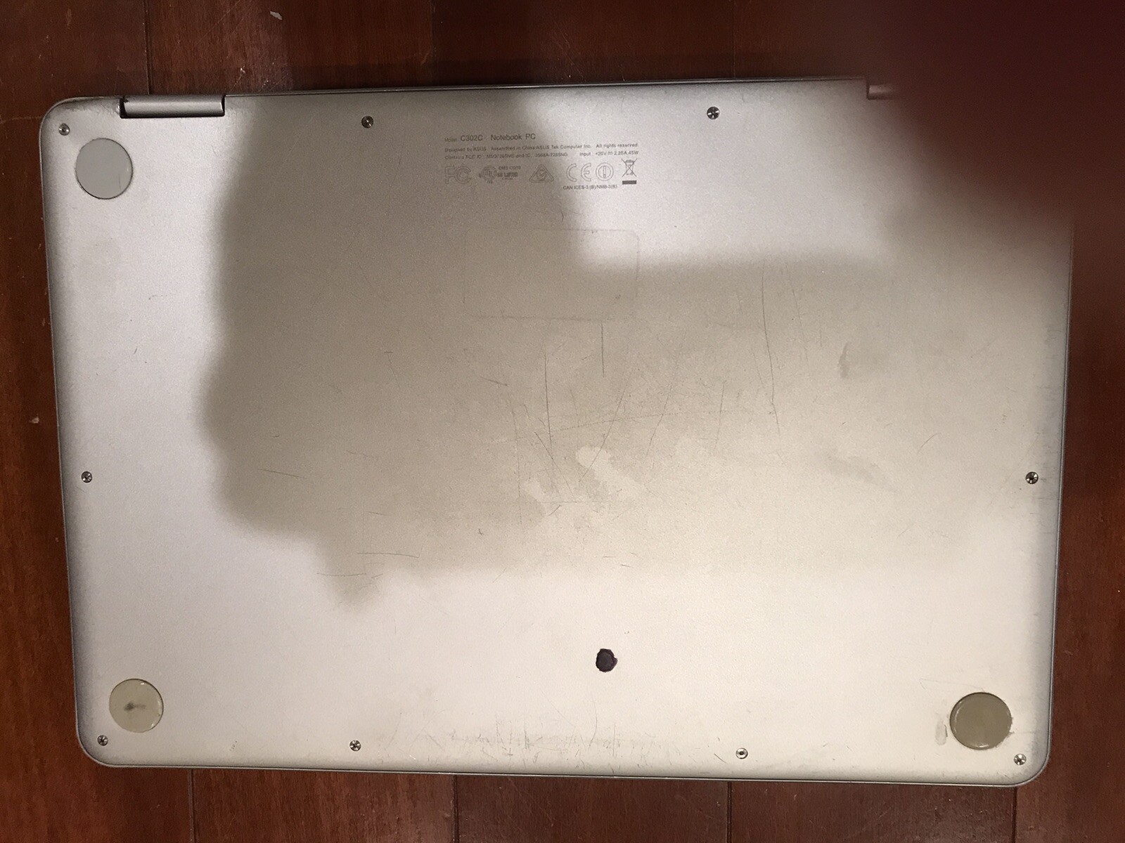 Asus Chromebook Flip C302CA Core M3-6Y30 4GB 32GB eMMC 12.5″ Touch .FOR PARTS