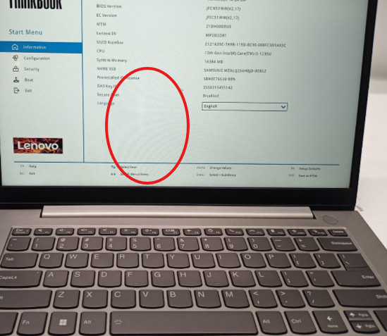 Lenovo ThinkBook 14 G4 IAP TOUCH i5-1235u 16GB/256GB NVMe Win11P No Batt MC069*