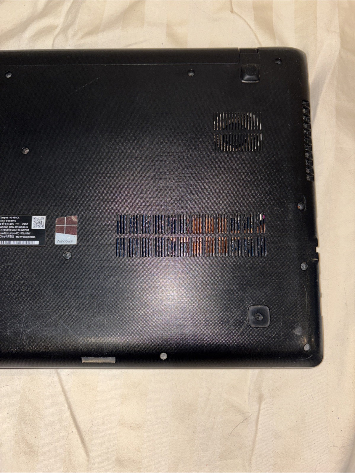Lenovo IdeaPad 110-15ACL 15.6″ Laptop AMD A6-7310 4GB RAM 500GB HDD DVD